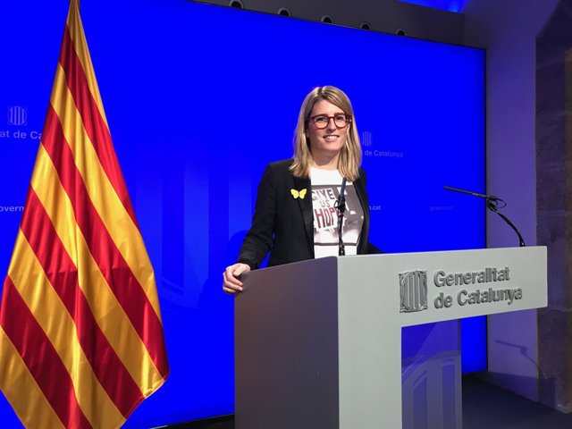 La consellera de Presidència i portaveu del Govern, Elsa Artadi