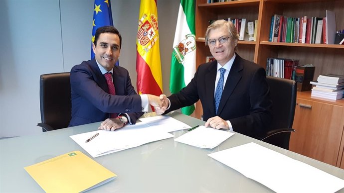 Manuel Vázquez Martín y José Luis Lledó