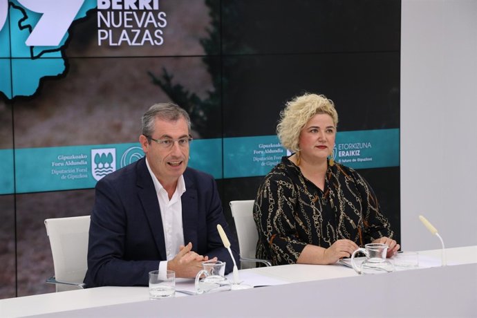 Markel Olano y Maite Peña