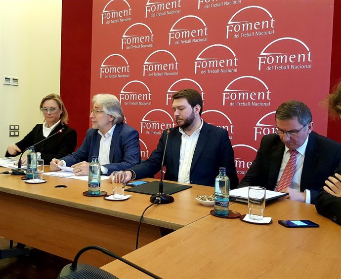 Virginia Guinda, Josep Sánchez Llibre, Albert Milián y David Tornos