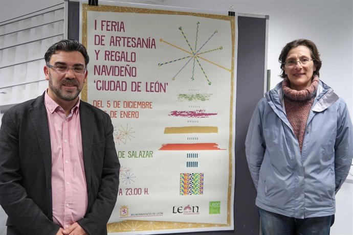Pedro Llamas e Isabel Martín durante la presentación