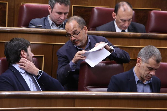 Sesión Plenaria en el Congreso de los Diputados para la toma en consideración de