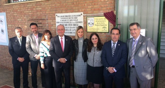 De la Torre y Alba en centro Constitución 1978