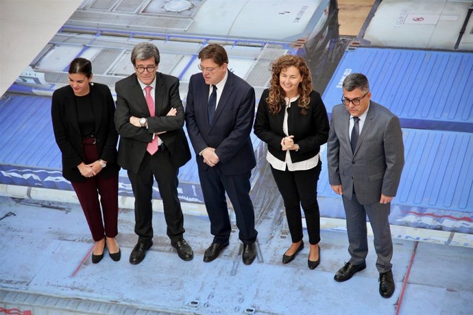 Inauguración de Això és TEU en el Puerto de Valencia