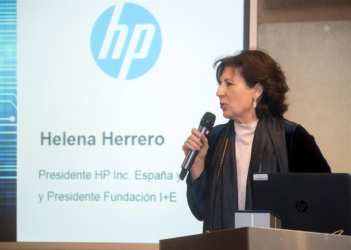 Helena Herrero, presidente de Hp Inc España y Portugal y de la Fundación I+E