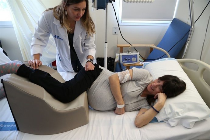 Coixí per embarassades en Vall d'Hebron