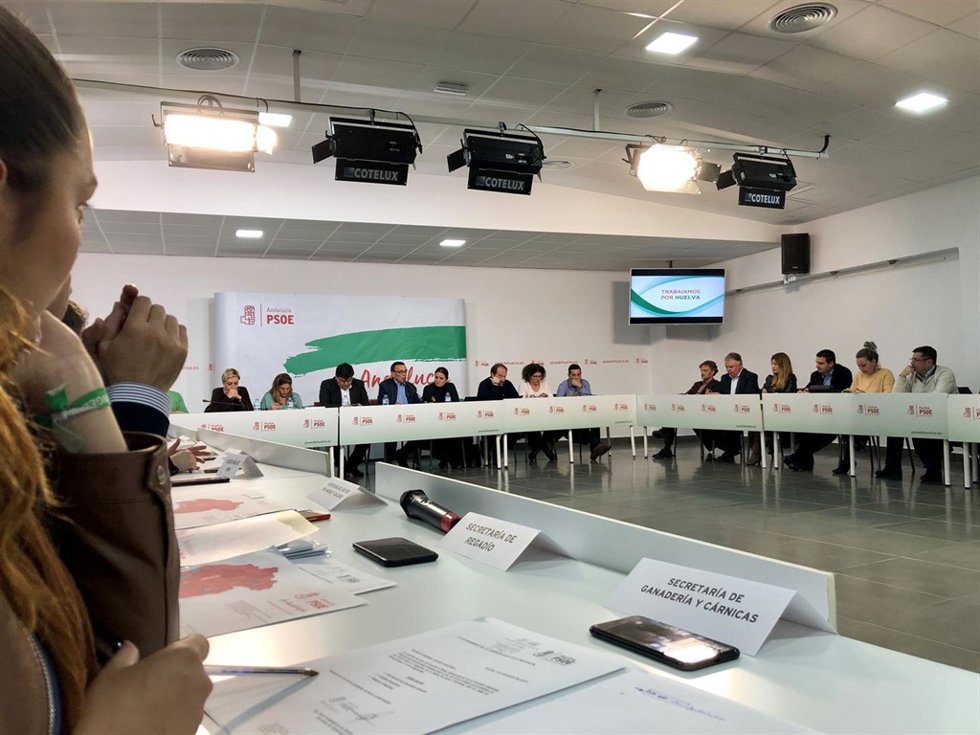 Comisión Ejecutiva del PSOE de Huelva.