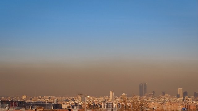 Contaminación en Madrid