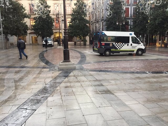 Plaza del Carmen, tras desalojo de concentración antifascista