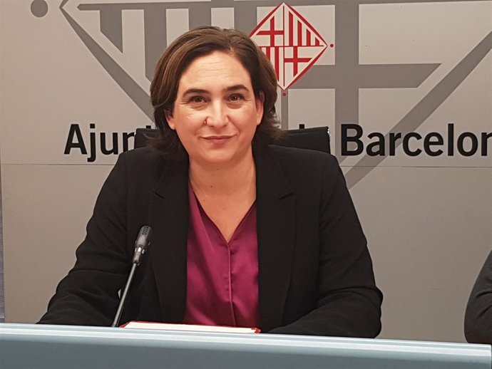 La alcaldesa de Barcelona, Ada Colau