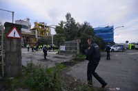 Ence da por extinguido el incendio en su fábrica de Pontevedra y asegura que analizará las causas