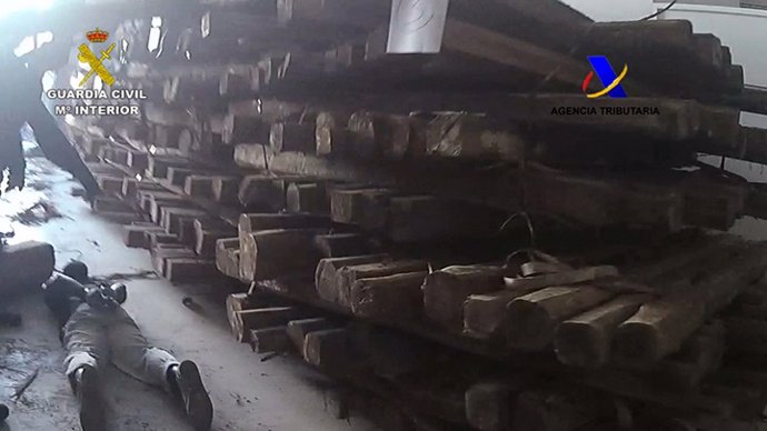 Operación fraternity troncos de madera cargados de cocaína Belgica España euroju