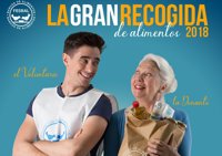 Gran Recogida de Alimentos 2018: 21 millones de kilos de productos no perecederos y 120.000 voluntarios