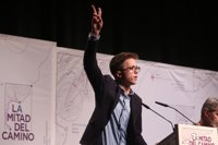 Errejón aboga por la "autocrítica" en Adelante Andalucía por los malos resultados del 2D aunque la campaña fuera buena