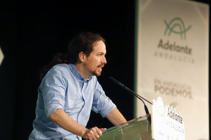 A Torremolinos (Màlaga), míting de tancament de campanya dels candidats d'AA