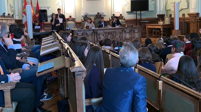 Acto del 40 Aniversario de la Constitución en el Ayuntamiento de Valladolid.5-12