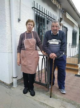 Dos cotogenarios que quieren desahuciar en Pozuelo de Alarcón