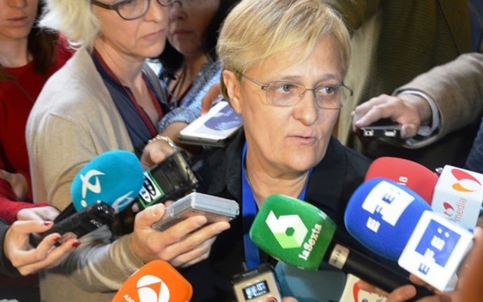 La diputada del PSOE portavoz de Igualdad Ángeles Álvarez Congreso
