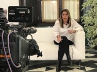 Susana Díaz pide a Rivera aclarar si el cambio que quiere es con Vox porque su apoyo es "inevitablemente necesario"
