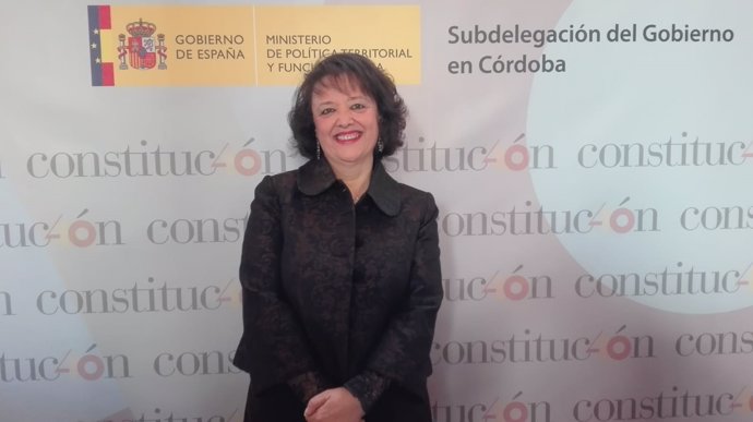 La subdelegada del Gobierno en Córdoba, Rafaela Valenzuela