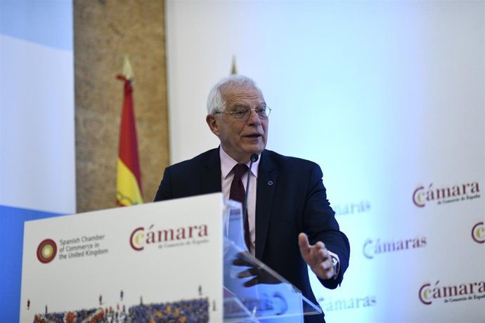 Josep Borrell pronuncia una conferencia sobre el Brexit