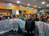 Estudiantes del Conservatorio del Liceu de Barcelona reciben con una sonora pitada a Rivera, Arrimadas y Valls
