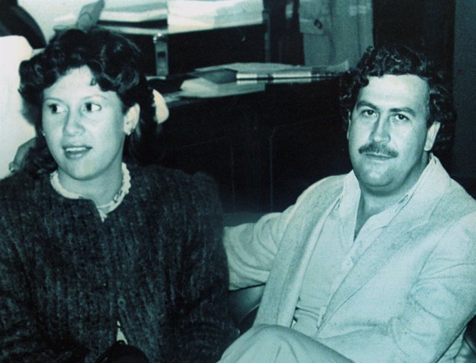 Pablo Escobar y su mujer, Victoria Eugenia Henao
