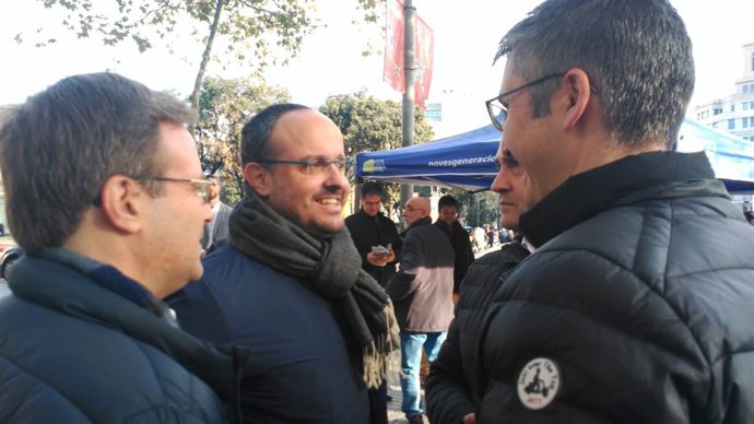 El president del PP a Catalunya, Alejandro Fernández