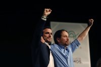 Pablo Iglesias exige "modernizar" la Constitución y reivindica la República frente al "bloque reaccionario"