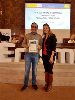 Entrega del reconocimiento