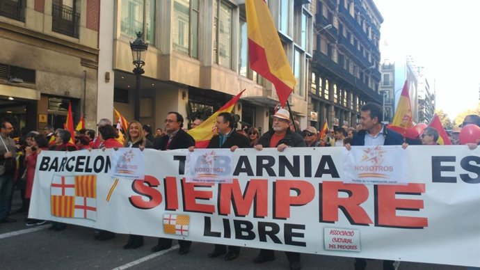 Manifestación por los 40 años de la Constitución