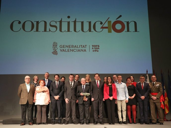 Acto del Día de la Constitución en Alicante