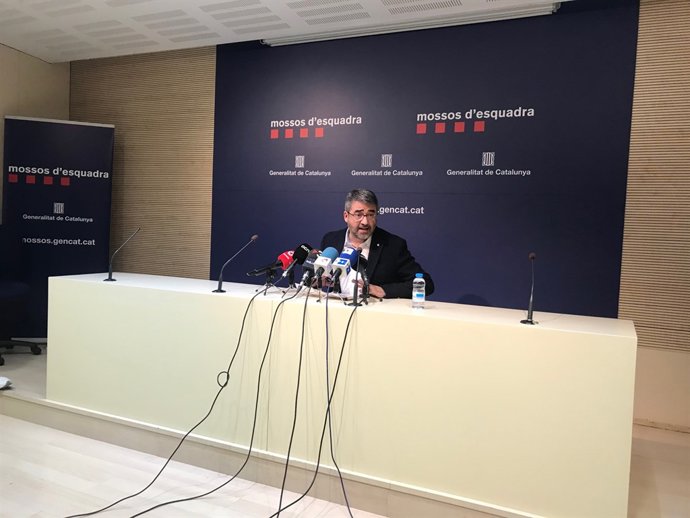 El director dels Mossos d'Esquadra, Andreu Martínez