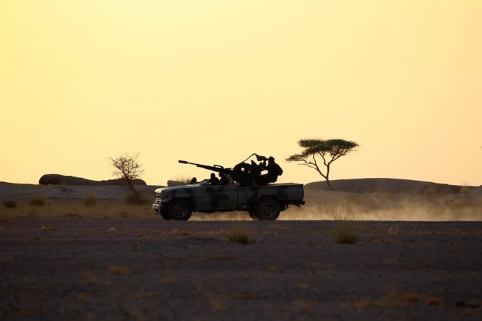 Soldados del Frente Polisario