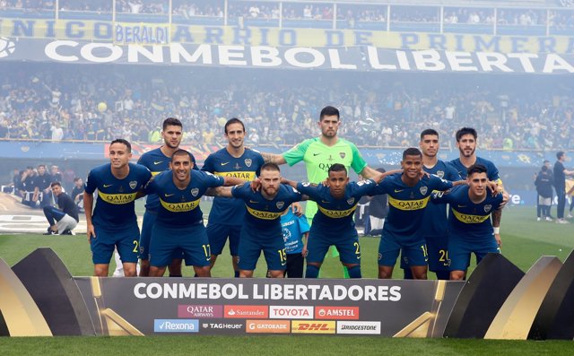 Once inicial de Boca Juniors en la Copa Libertadores