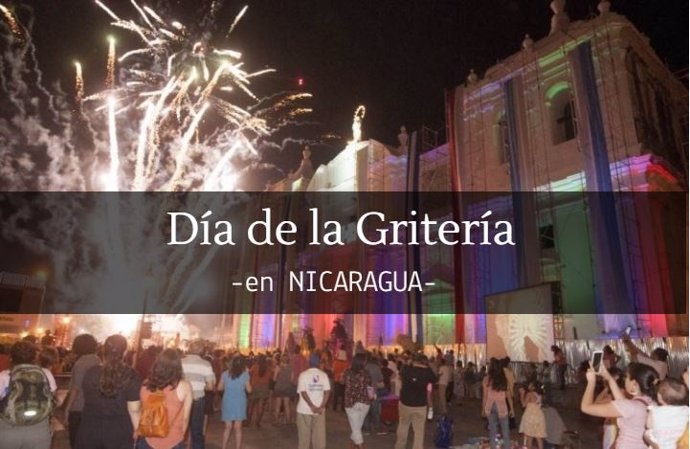 DÍA DE LA GRITERÍA EN NICARAGUA