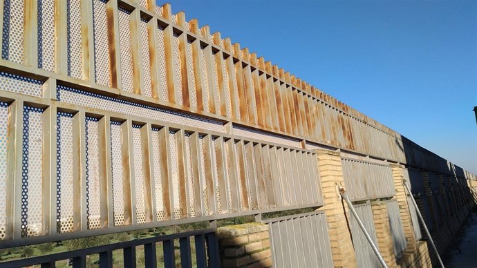 Muro del CEIP 'José Sebastián y Bandarán'