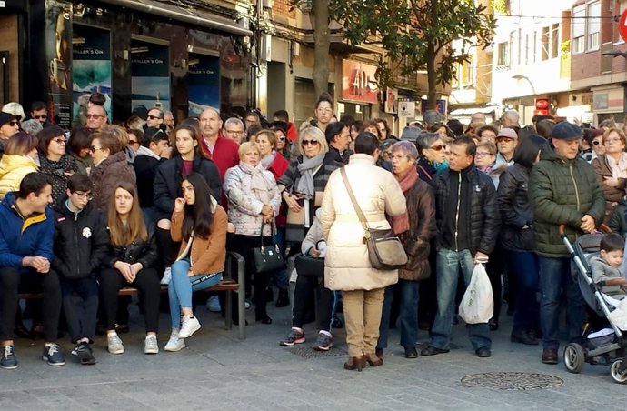 Imagen de la concentración