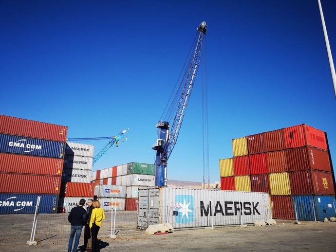 Tráfico de mercancías en el Puerto de Almería