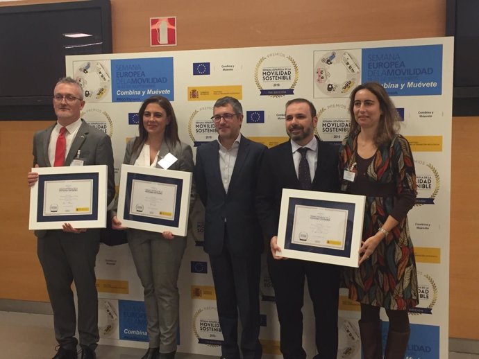 Emasesa recibe la medalla de oro de la Semana Española de Movilidad Sotenible