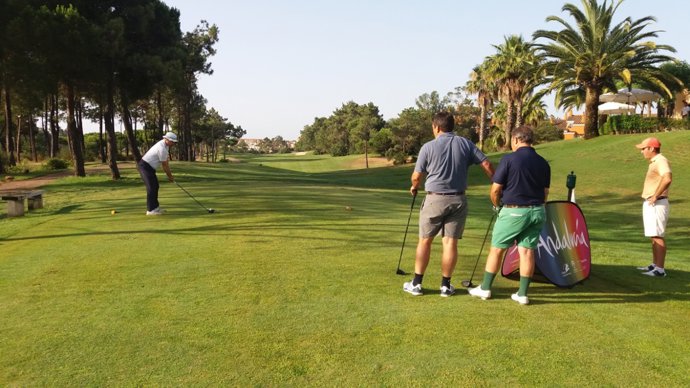 Campo de golf en la provincia de Huelva.