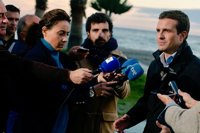 Casado exige a Sánchez frenar ya la "kale borroka independentista" con otro 155: "Cataluña está fuera de sí"