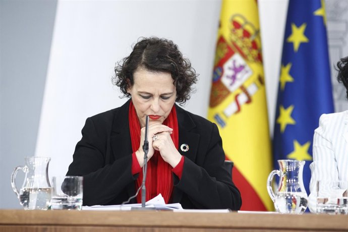 Rueda de prensa tras el Consejo de Ministros