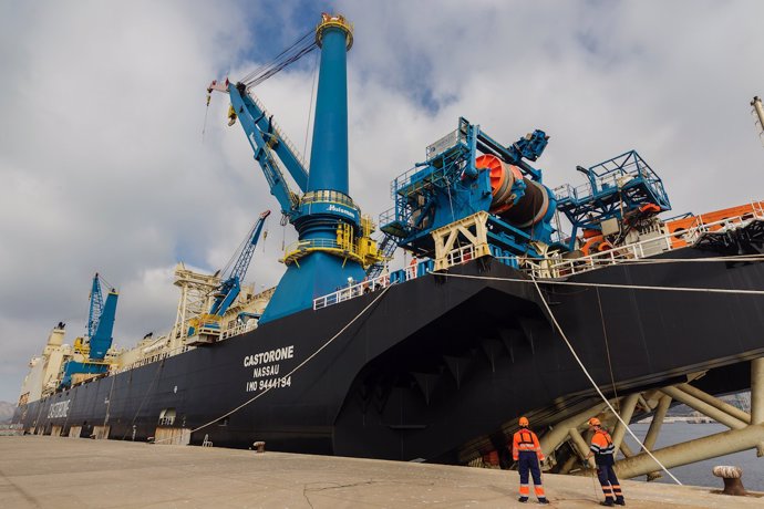 El buque Castorone permanecerá atracado en Cartagena hasta marzo de 2019