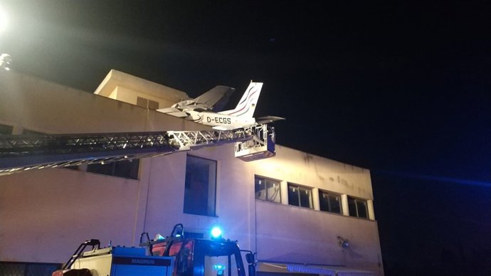 Accident d'avioneta amb dos morts a Badia del Vallès