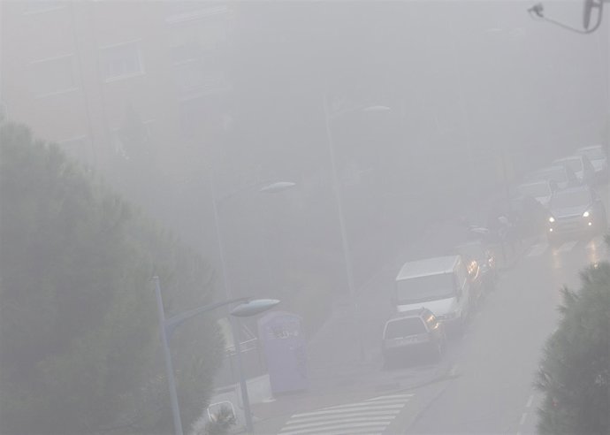Niebla en Madrid