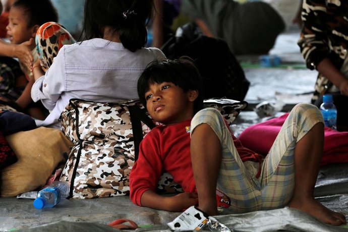 Desplazados kachin en Birmania