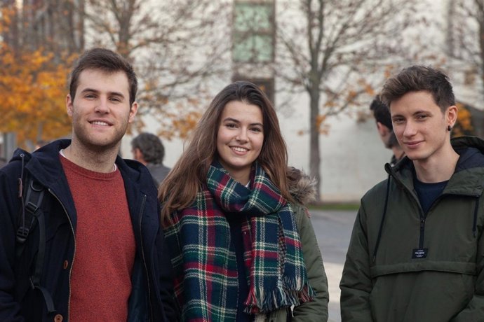 Alejandro González, Eugenia Ilarregui y Jorge Buldain.