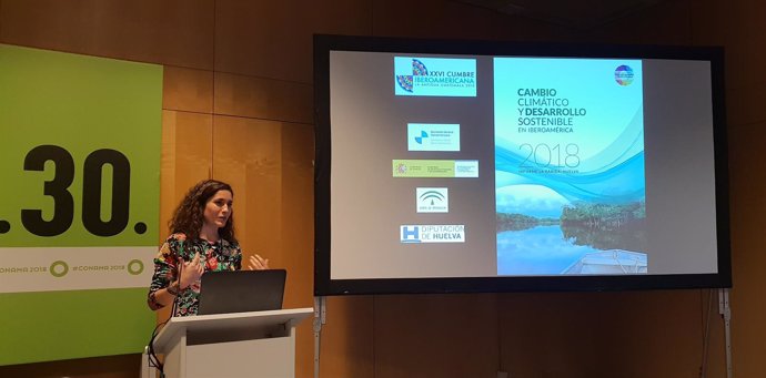 Rosa Castizo presenta el Informe La Rábida sobre Cambio Climático en Iberoaméric