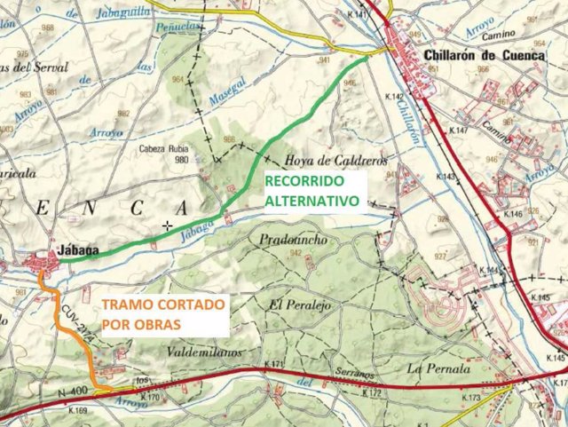 Carretera de Jábaga